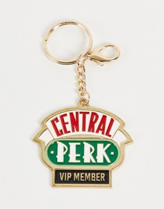 Брелок для ключей с цепочкой и надписью "Central Perk" Typo x Friends-Разноцветный
