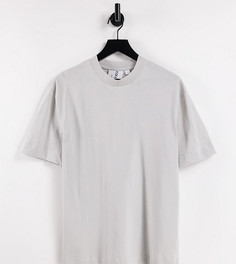 Льдисто-серая футболка из органического хлопка COLLUSION Unisex-Серый
