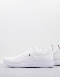 Белые кроссовки для бега с небольшим логотипом Tommy Hilfiger-Белый