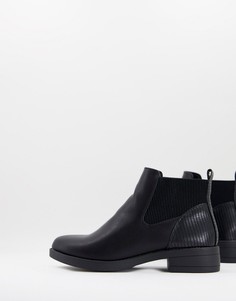 Черные ботинки челси New Look-Черный цвет