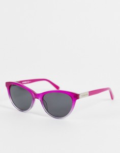 Солнцезащитные очки "кошачий глаз" Moschino Love-Розовый цвет