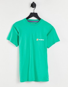 Зеленая футболка Berghaus Heritage-Зеленый цвет