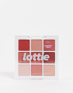 Палитра теней для век Lottie London – Raspberry Ripple-Разноцветный