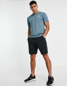 Темно-синяя футболка New Balance Tenacity-Темно-синий