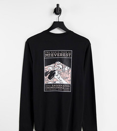 Черный лонгслив The North Face Faces – эксклюзивно для ASOS-Черный цвет