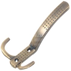 Крючок 3-рожковый перфорированный, Trodos, 04.40.33, 302075, бронза