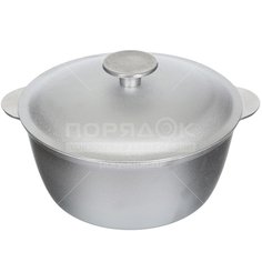 Казан алюминий, 2 л, с крыш, Биол, К0200
