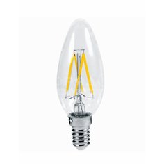 Лампа светодиодная IN HOME свеча LED-СВЕЧА-deco, 9 Вт, Е14, теплый белый свет