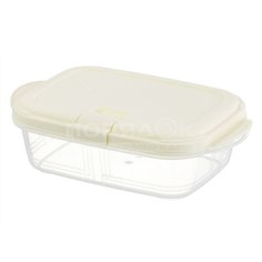 Контейнер пищевой пластмассовый Violet 4920926 слоновая кость, прямоугольный 0.9 л