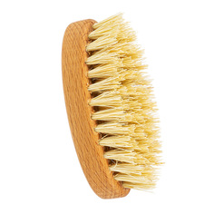 Щетка для бороды овальная mini с щетиной кактуса Grosheff