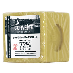 Мыло традиционное марсельское гипоаллергенное растительное для лица и тела La Corvette