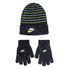 Детский набор: шапка и перчатки Space Dyed Beanie Set Nike