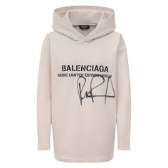 Хлопковое худи Balenciaga