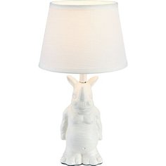 Настольная лампа декоративная Носорог 121527 E14 Без бренда