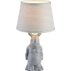 Настольная лампа декоративная Носорог 121528 E14 Без бренда