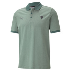 Поло Scuderia Ferrari Style Two-Tone Mens Polo Shirt Puma
