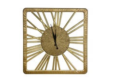 Часы настенные квадратные twinkle new 75 (inshape) бронзовый 75x75x3 см.