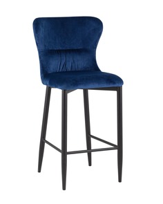 Стул полубарный лилиан (stool group) синий 47x99x41 см.