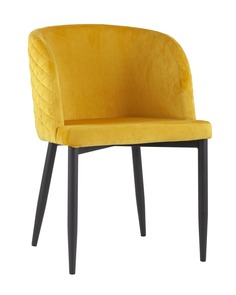 Стул оскар (stool group) желтый 53x76x46 см.