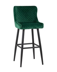 Стул барный ститч (stool group) зеленый 48x109x42 см.