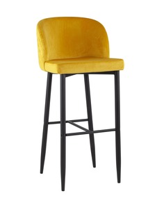 Стул барный оскар (stool group) желтый 46x104x43 см.
