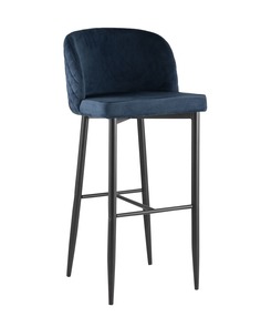 Стул барный оскар (stool group) синий 46x104x43 см.