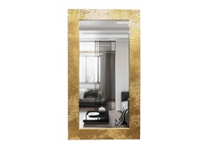 Зеркало прямоугольное настенное fashion mark qu (inshape) золотой 75x100x3 см.