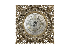 Часы настенные viktor 90 (inshape) золотой 90x90x3 см.