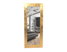 Зеркало прямоугольное brilliance l (inshape) золотой 75x180x3 см.