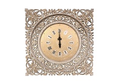 Часы настенные viktor 75 (inshape) золотой 75x75x3 см.