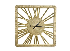 Часы настенные квадратные twinkle new 75 (inshape) золотой 75x75x3 см.
