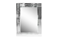 Зеркало настенное (garda decor) серебристый 60x80x1 см.