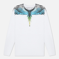 Мужской лонгслив Marcelo Burlon Wings Regular, цвет белый