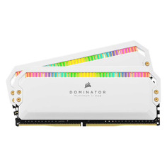 Модуль памяти Corsair DOMINATOR PLATINUM RGB CMT32GX4M2C3200C16W DDR4 - 2x 16ГБ 3200, DIMM, Ret