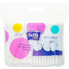 Палочки ватные Bella cotton 200 шт