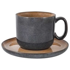 Чашка с блюдцем Home and Style Mercury 0,3 л