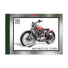 Альбом для рисования Erich Krause Motorcycle Story А4 30 листов