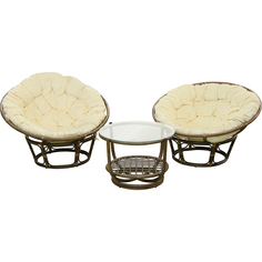 Комплект мебели Rattan grand nido honey 3 предмета