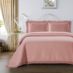 Покрывало Arya Home Beauty розовое 250х260 см