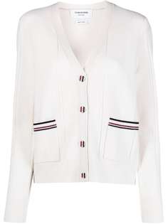 Thom Browne кардиган с отделкой в полоску