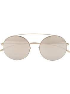 Mykita солнцезащитные очки в круглой оправе из коллаборации с Maison Margiela