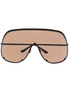 Rick Owens массивные солнцезащитные очки с затемненными линзами
