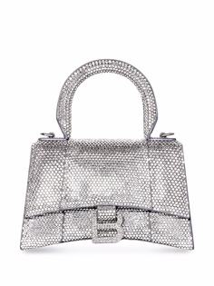 Balenciaga сумка-тоут Hourglass с кристаллами