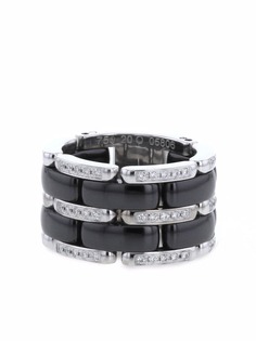 Chanel Pre-Owned кольцо 2000-го года из белого золота с бриллиантом