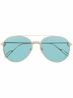 Cartier Eyewear солнцезащитные очки-авиаторы C de Cartier