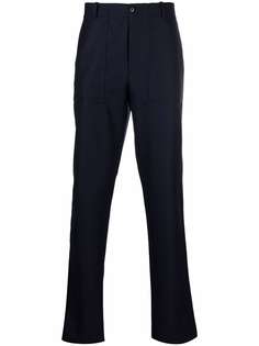 Caruso шерстяные брюки прямого кроя