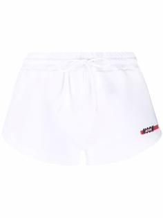 MSGM короткие шорты с кулиской и логотипом