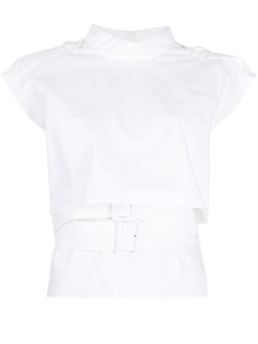 MM6 Maison Margiela многослойная футболка
