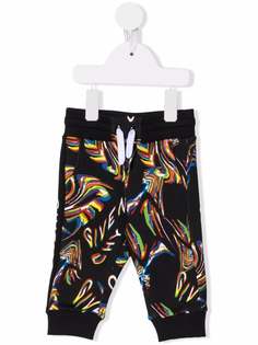 Givenchy Kids спортивные брюки с графичным принтом