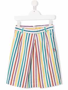 The Animals Observatory полосатая юбка миди со складками